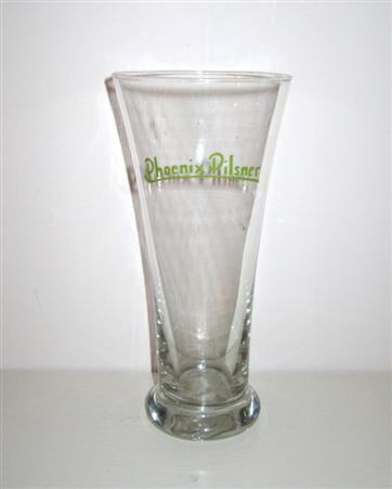 beer glass from the Phoenix brewery in Netherlands with the inscription 'Phoenix Pilsner'